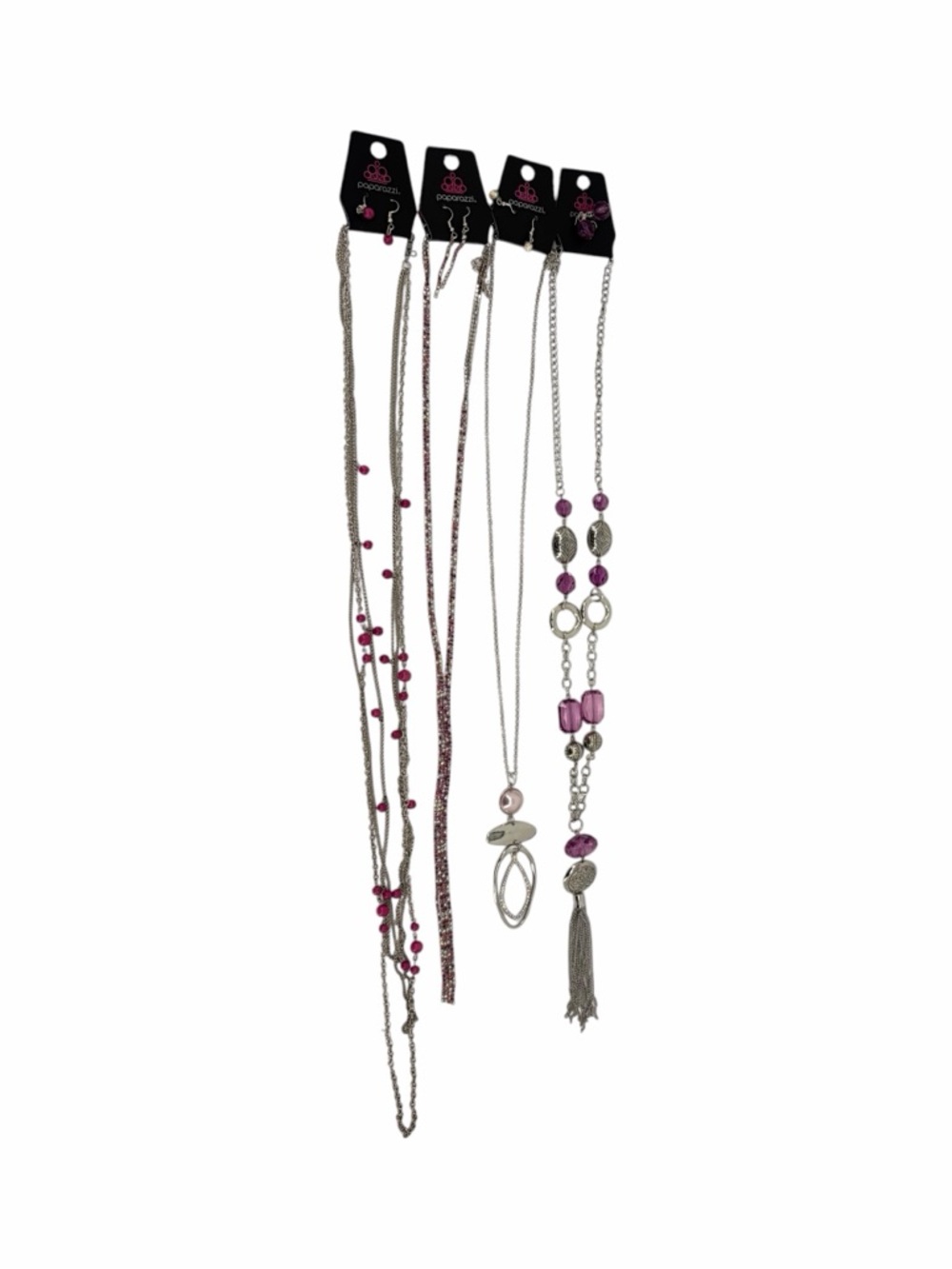 Paparazzi Necklace Bundle Set of 4